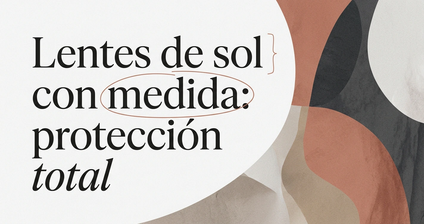 Lentes de sol con medida: protección y estilo
